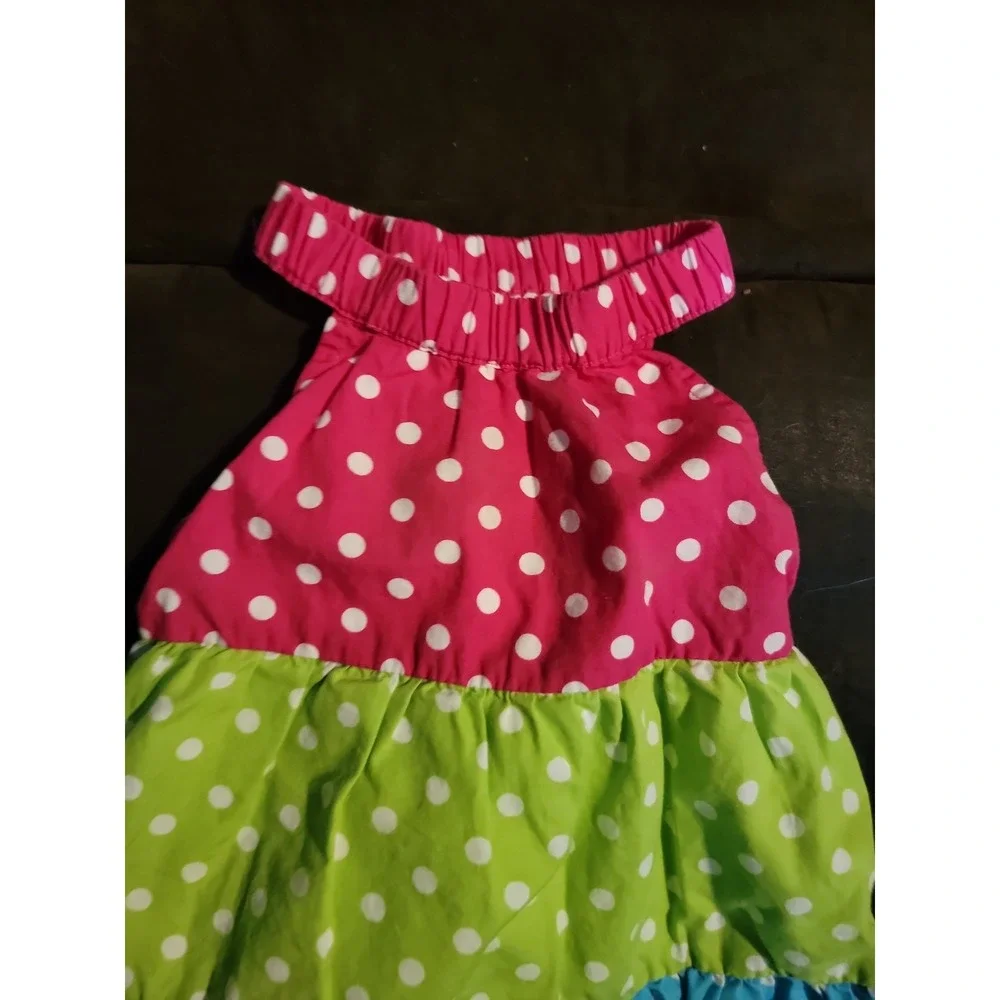 Gymboree ice cream sweetie polka‎ dot dress size 3 6 months